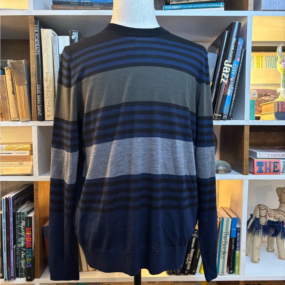 Paul Smith Men's Multicolor Striped Crewneck Sweater